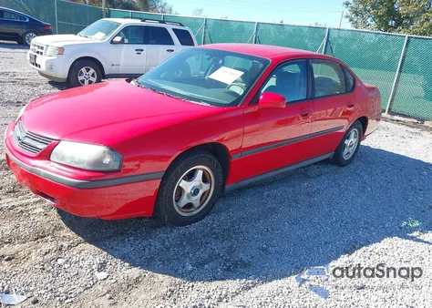 2004 Chevrolet Impala from USA, damaged, VIN 2G1WF52K449448492
